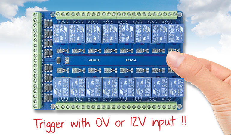 Handy Rascal 16ch OPTO Isolating Relay